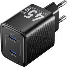 Vention 45W GaN PD Charger 2x USB-C Black
