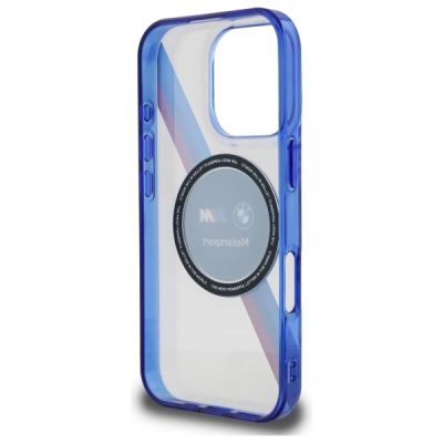 7. BMW BMHMP16X23HTPUT iPhone 16 Pro Max 6.9" transparent hardcase Motosport IML Circle MagSafe