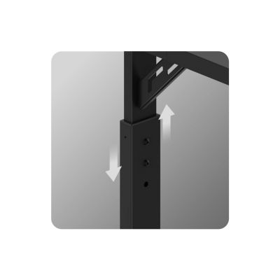 10. Huzaro Hero 2.6 Black Gaming Desk