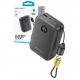Powerbank Vention 20000mAh 2 x USB-C 1x USB-A with display 22.5W black