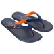 Rider shoes men's sports flip-flops R1 Prime comfortable slippers navy blue orange