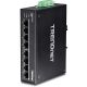 2. Trendnet TI-G80 Unmanaged Switch - 8 x 100/1000/10000 - DIN Rail Mount, Wall Mount - DC (TI-G80)
