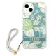 3. Guess GUHCP13MHFLSN iPhone 13 6.1" green/green hardcase Flower Strap