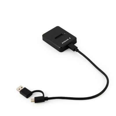 GEMBIRD M.2 SATA & NVME SSD DOCKING STATION BLACK