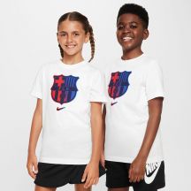 Nike FC Barcelona Crest Tee Jr FZ0034-100