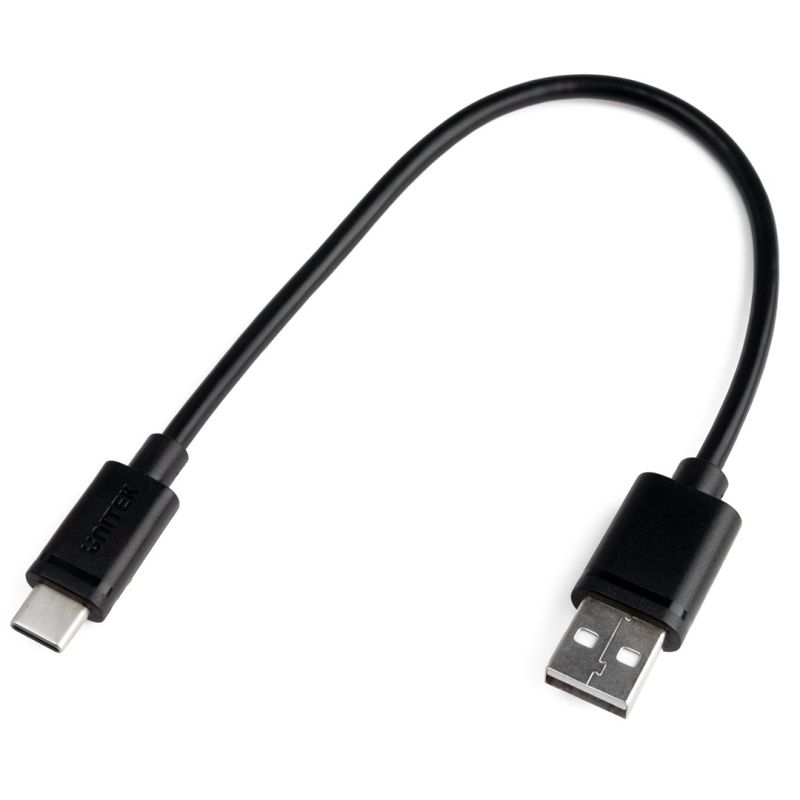 5. UNITEK USB CABLE USB-A - USB-C 25CM, Y-C480BK