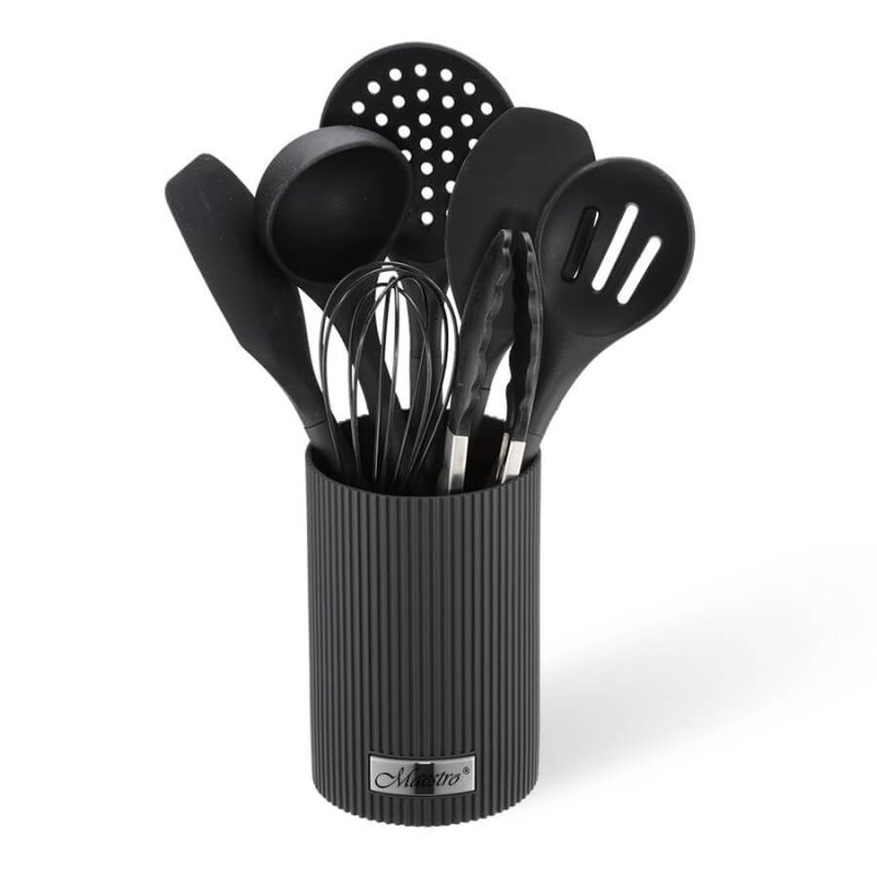 Kitchen utensils 8 pieces MR-1542-BLACK MAESTRO