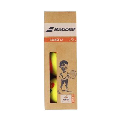 4. Babolat Stage 2 Orange Tennis Balls 3 pcs. 116070