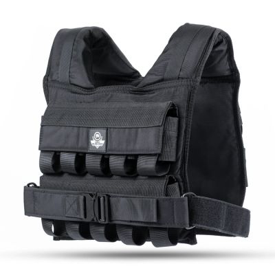 4. 20kg Weighted Training Vest with Pulleys W20B | DBX Bushido