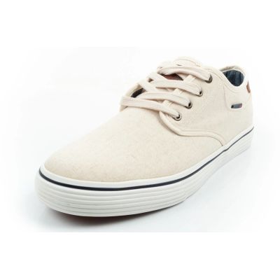 3. Wrangler Men’s Calypso Derby Sneakers, Ecru Casual Shoes, Stylish and Comfortable