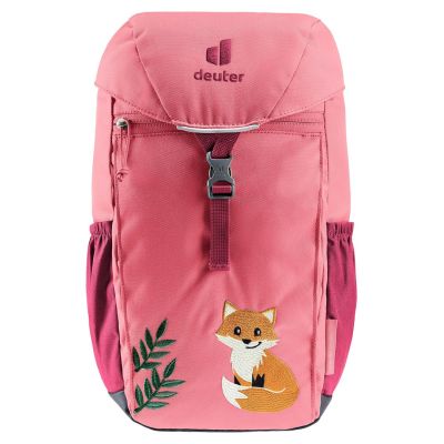 10. Deuter 3610225 hiking backpack pink, red polyester