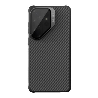 2. Nillkin CarboProp Magnetic Case with Camera Cover and Stand Compatible with MagSafe for Samsung S26 Ultra - Black