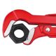 5. Knipex 83 30 015 Pipe Wrench Red, Stainless Steel Red 6 cm Swedish Pipe Wrench Chrome Vanadium Steel