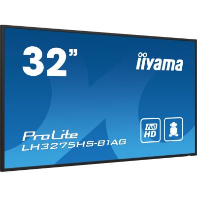 4. iiyama ProLite LH3275HS-B1AG monitor, 32" diagonal, flat screen, 81.3 cm