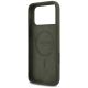 7. Guess Silicone Triangle Logo MagSafe Case for iPhone 17 Pro Max - Green