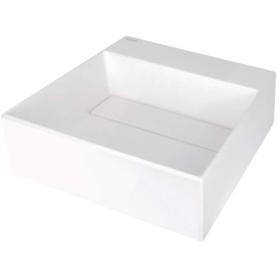 Granite countertop washbasin with space for a tap - with a cover