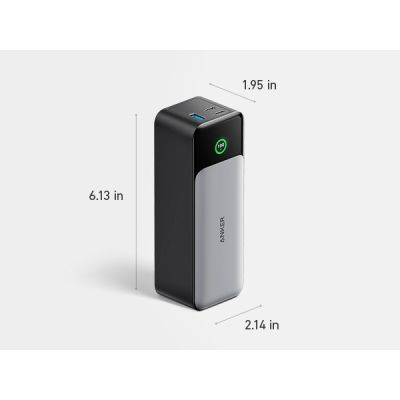 8. Anker 737 Power Bank 24000mAh Black, Silver (7978673)