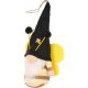 3. BLACK BEE GNOME 20CM PENDANT SPRING DECORATION