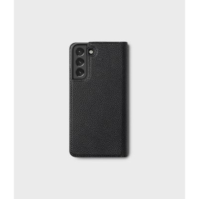 13. Ringke Folio Signature Flip Leather Case for Samsung Galaxy S22 + (S22 Plus) Black (FSS118R262)