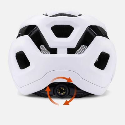 8. Wozinsky MTB bicycle helmet with removable visor, lightweight L - black and white