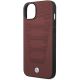 6. Case BMW BMHCP14S22RPSR iPhone 14 6.1" burgundy/burgundy Leather Seats Pattern