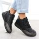 12. Comfortable Black Women’s Ankle Boots Potocki 25-90347