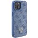 5. Guess GUHCP15SP4TDSCPB iPhone 15 6.1" blue/blue hardcase Crossbody 4G Metal Logo