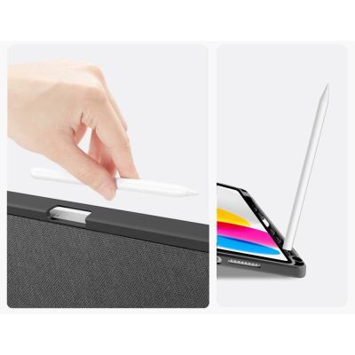 9. Tech-Protect SC Pen Canvas Case for iPad 10.9” 2022 / iPad 11” 2025 - Gray