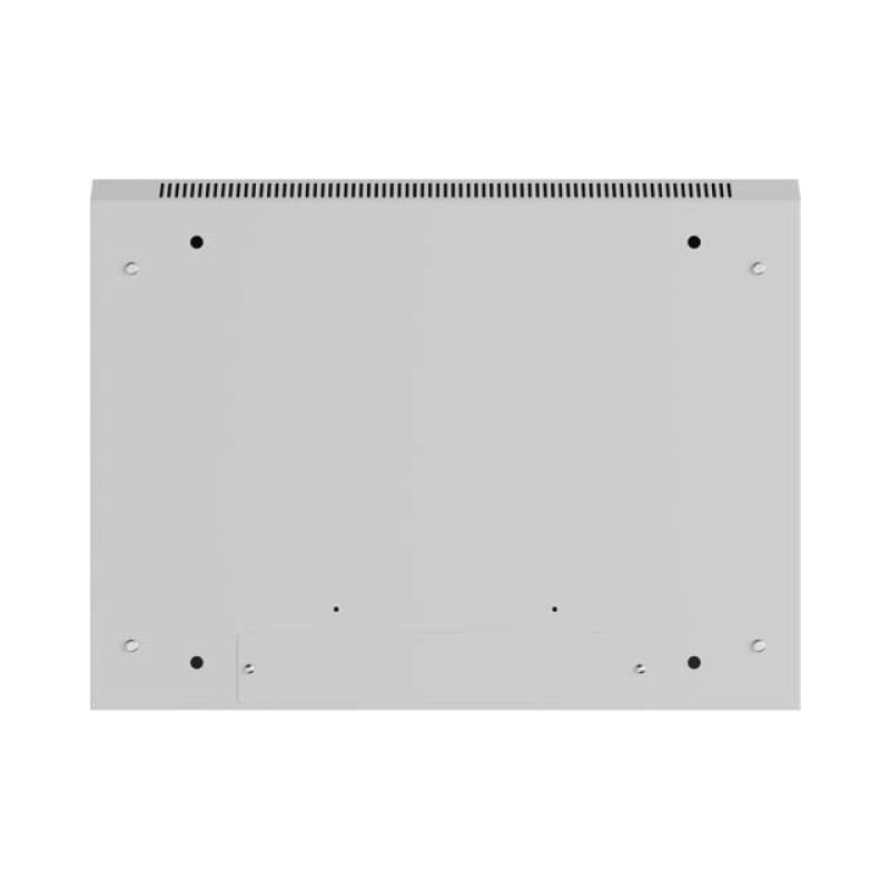 10. LANBERG WALL-HUNG RACK CABINET 19" 4U 600X450 GRAY METAL DOOR (FLAT PACK)