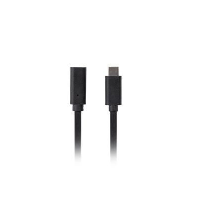 3. LANBERG USB-C M/F 3.1 EXTENSION CABLE 0.5M BLACK