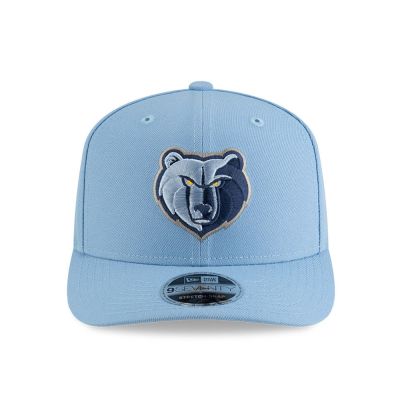 2. New Era 9SEVENTY Memphis Grizzlies NBA Team Blue Stretch Snapback Cap - 60755453