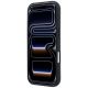 5. BMW M Quadrille Kevlar Metal Logo MagSafe Case for iPhone 18 Pro Max / 17 Pro Max – navy blue