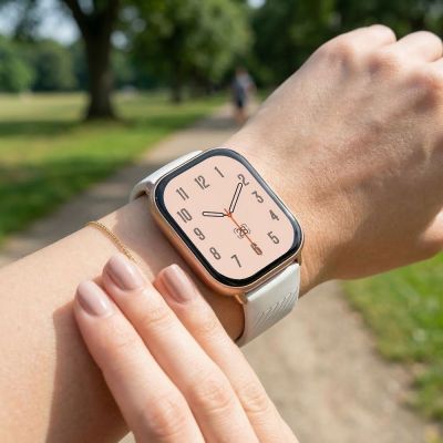 13. Smartwatch Gravity Pink Strap + Bracelet GT43-4