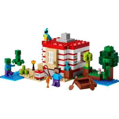 14. LEGO Minecraft 21275 TNT Jungle House