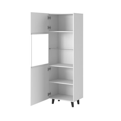 2. PAFOS display cabinet 60x40x182 white matt