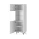 2. PAFOS display cabinet 60x40x182 white matt