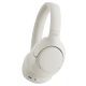 8. QCY H3 Over-Ear Headphones with ANC Bluetooth 5.4 Hi-Res Audio - White
