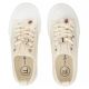 4. Women's mesh sneakers on the platform, beige, Filippo DTN7855