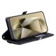 3. Samsung Galaxy A56 5G Leather Wallet Case with Stand Function and Straps - Black