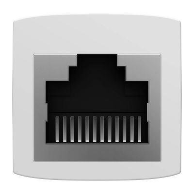 4. Network coupler Ethernet RJ-45 cable connector Baseus AirJoy Series 10 pcs - white