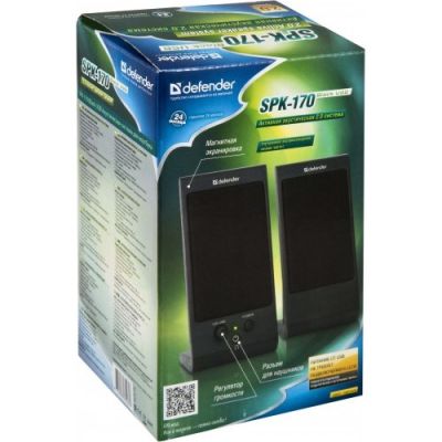 2. DEFENDER COMPUTER SPEAKERS SPK-170 2.0 4W USB 65165