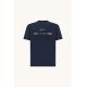 5. Paul&Shark Men's Cotton T-shirt Navy Blue and Gold 99311007-50E - Classic Cut, Logo