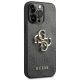 4. Guess 4G Big Metal Logo Case for iPhone 14 Pro - Gray