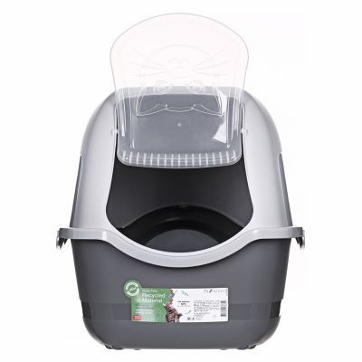2. DIAMENTIQ BAYA litter box light gray/dark gray - cat litter box
