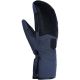 VIKING Norvik Mitten men's ski gloves navy blue with black leather 9