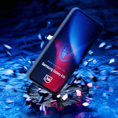 15. 3mk Matt Case Pro for Samsung Galaxy A26 5G - Matte Black