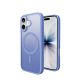 4. Puro Gradient TPU Case Compatible with MagSafe for iPhone 17 - Blue