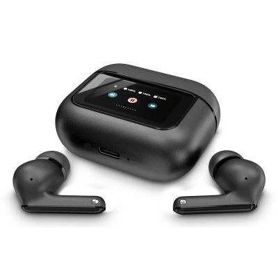 3. Energy Sistem True Wireless Earphones Icon Series with Microphone, Bluetooth, Graphite, ANC
