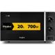 12. Whirlpool MWP 101 W microwave oven white
