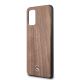3. Mercedes Wood Line Walnut Case for Samsung Galaxy S20+ - Brown